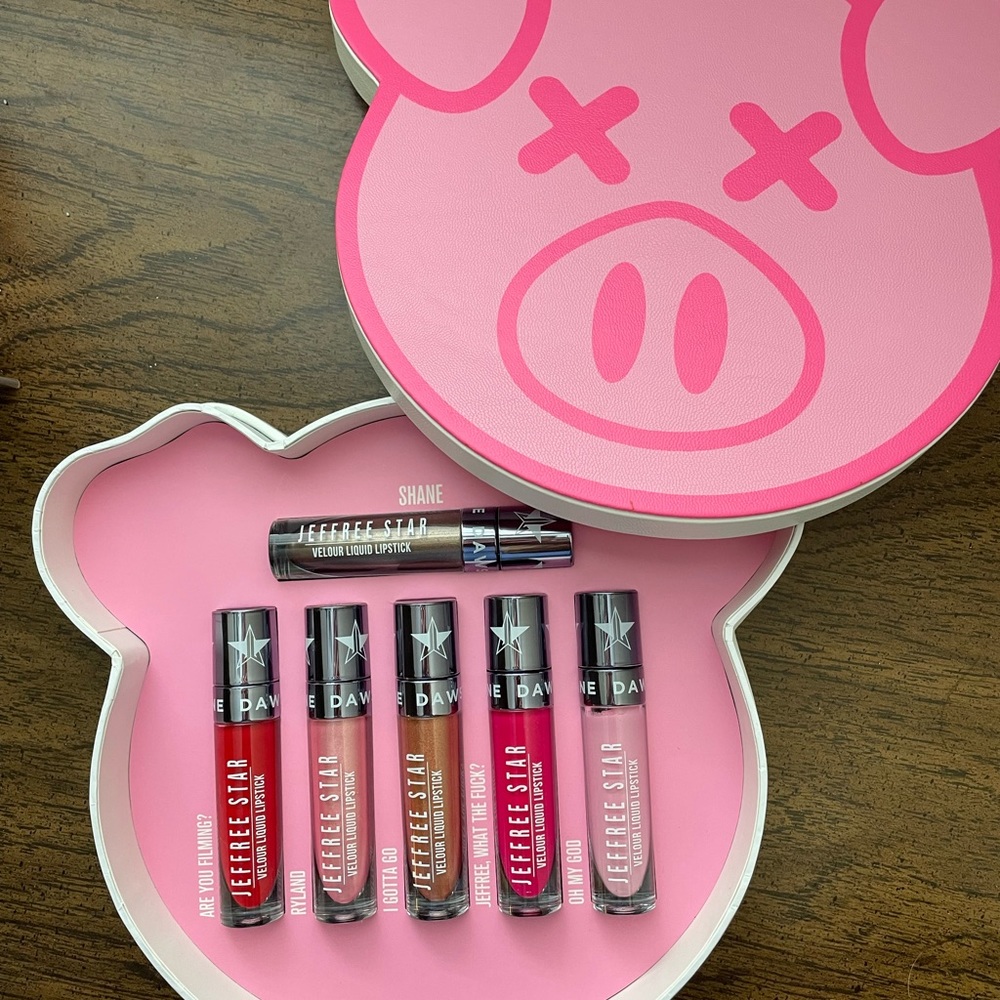 Shane X Jeffree Star Velour Liquid Lipstick Pig Bundle